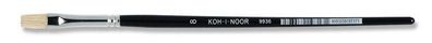 KOH Pinsel Bristle Borsten Schule flach Gr. 8