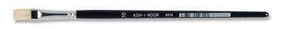 KOH Pinsel Bristle Borsten Schule flach Gr. 10