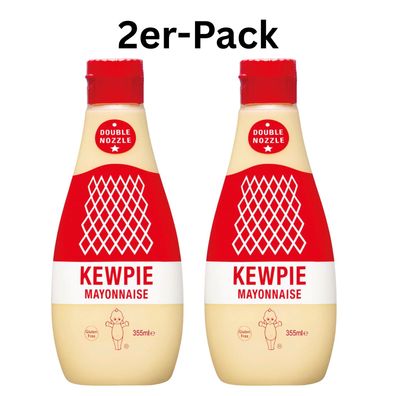 2er-Pack KEWPIE Japanische Mayonnaise 355ml (337g)