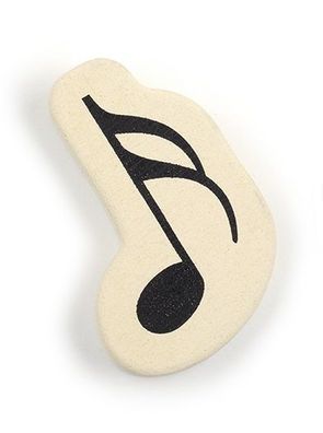 KOH Radiergummi Musiknote / Sechzehntel Note 37 x 25 x 8 mm