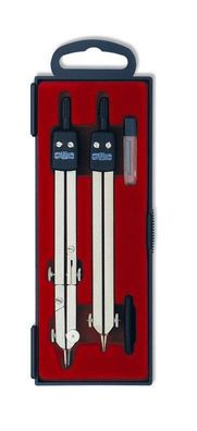 KOH Zirkelkasten 4 teilig Schulzirkel