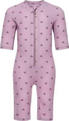 Hummel Kinder Badeanzug Hmlmini Bee Aop Swimsuit 3/4 Sl 232508