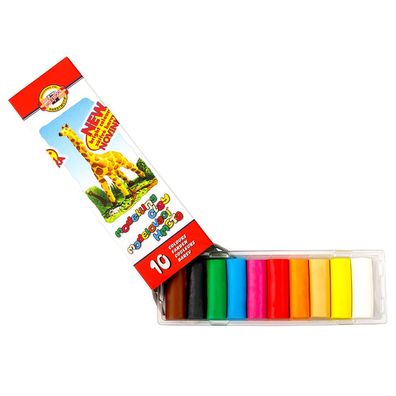KOH Modelliermasse- Knetmasse 10er Pack/Schachtel - 200 g Gi