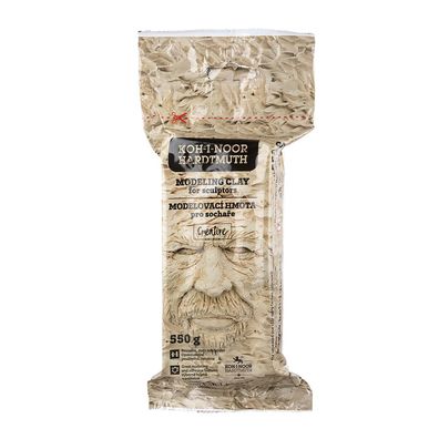 KOH Modelliermasse Bildhauerqualität - 550 g ocker/sandstein