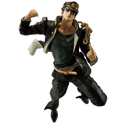 BANDAI Jotaro Kujo mit Mantel | JoJo’s Bizarre Adventure Sammelfigur | 26 cm
