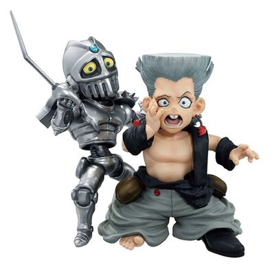 BANDAI Polnareff & Chariot mit Rüstung | JoJo’s Bizarre Adventure Figur | 8 cm