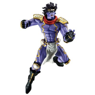 BANDAI Star Platinum mit dickem Sixpack | JoJo’s Bizarre Adventure Figur | 27 cm