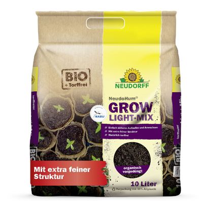 Neudorff NeudoHum Grow Light-Mix - 10 Liter
