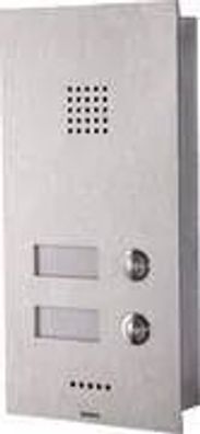 wantec Monolith C a/b 1T Türsprechstelle, 2 Tasten