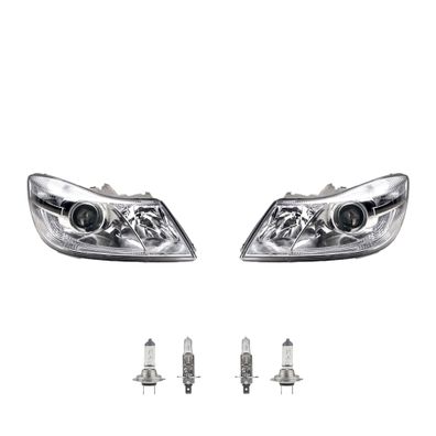 Scheinwerfer Halogen kompatibel zu Skoda Octavia 1Z 09-13 mit H1 H7 Set Lin. Re