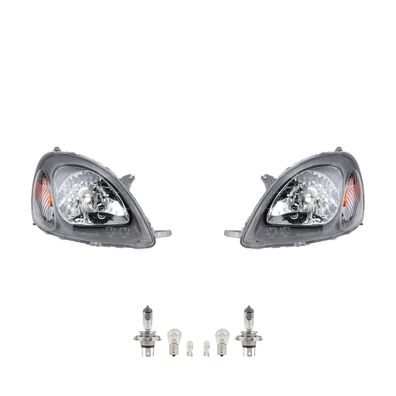 Scheinwerfer Halogen passend für Toyota Yaris P10 99-03 Leuchtmittel Set Li. Re