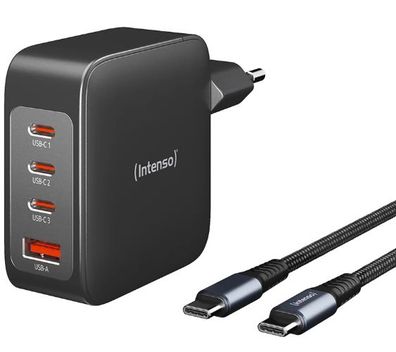 Intenso Adapter + Cable Set W140A3C+C520C black