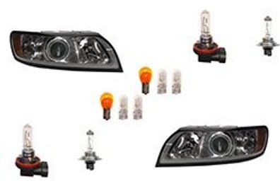 Scheinwerfer Halogen passend für Volvo S40 V50 08/07- mit Leuc. Set Links Rechts