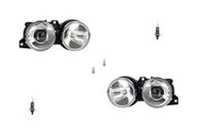 Scheinwerfer Halogen passend für BMW 3er E30 09/87-01/92 Leuc. Satz Links Rechts