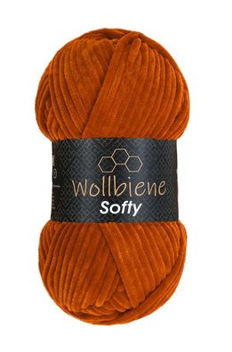 Wollbiene Softy caramell Wolle, Chenille, Wolle, Häkeln, Stricken