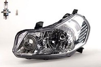 Scheinwerfer Halogen Front passend für Fiat Sedici 06/2006- Links + Leuchtmittel