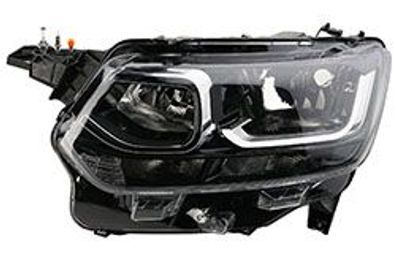 Scheinwerfer Halogen passend für Citroen Berlingo ER/EC 18- Links mit Motor Leu
