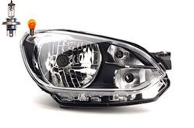 Scheinwerfer Halogen Front passend für VW Up! 12/2011 -06/16 Rechts Leuchtmittel