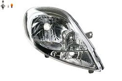 Scheinwerfer Halogen passend für Nissan Primastar 09/2006- Rechts + Leuchtmittel