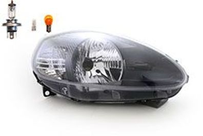 Scheinwerfer Halogen passend für Fiat Punto 199 10/05- 06/08 Rechts Leuchtmittel