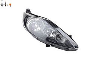 Scheinwerfer Halogen passend für Ford Fiesta 08 10/08- 11/12 Rechts Leuchtmittel