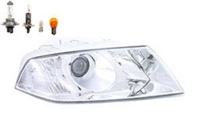 Scheinwerfer Halogen kompatibel zu Skoda Octavia 1Z 04-08 Rechts Leuchtmittel