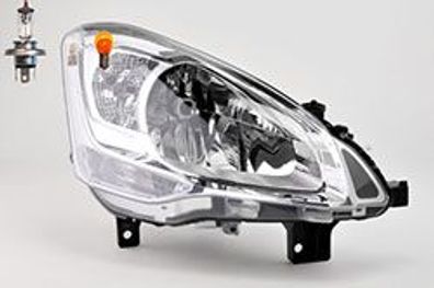 Scheinwerfer Halogen passend für Citroen Berlingo 7 08-12 Rechts Leuchtmittel