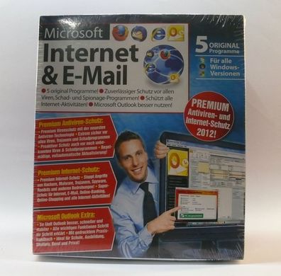 Microsoft Windows, Internet & E-Mail 5 Original Programme für alle Windows Versionen