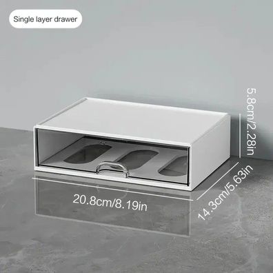 Organiseur de Bureau Modulaire à Tiroirs - Rangement Intelligent et Personnalisé