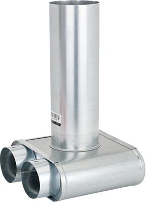 Stiebel ELTRON Deckenauslass LVS U 75-100-2 von 2 x DN 75 auf DN 100 - 232116