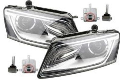 Scheinwerfer Xenon passend für Audi Q5 8R 06/2012- Satz mit Leuc. LR Steuergerät