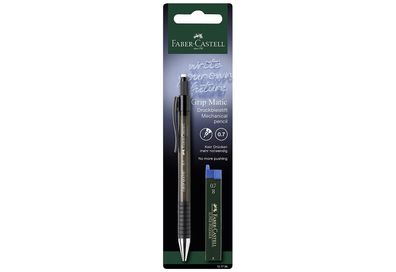 Faber Castell Druckbleistift Grip Matic 1377+ 12 Minen 0,7mm 666292