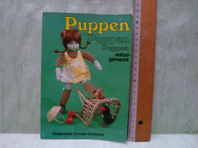 Puppen selbstgemacht Rosemarie Dvorak Schraner Frech Verlag 1980