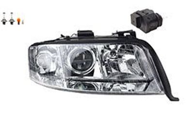 Scheinwerfer HSW passend für Audi A6 4B 08/01- 01/05 Rechts Leuch. m. Stellmotor