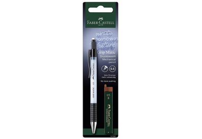 Faber Castell Druckbleistift Grip Matic 1375 0,5mm+ 12 Minen 666291