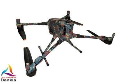 DJI M400 - Skin - Design: Flecktarn - Individualisierbar - Folie/Sticker