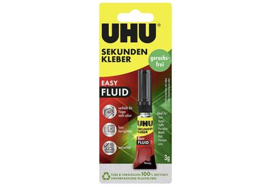 UHU UHU Sekundenkleber geruchsfrei flüssig 3g 666285