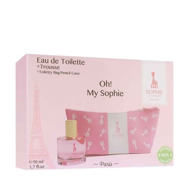 Sophie La Girafe Oh! My Sophie SET K ( DT 50ml + Kosmetiktasche)