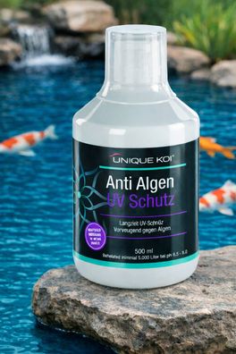 UNIQUE KOI Anti Algen UV Schutz 1000 ml (29,00€/1l)
