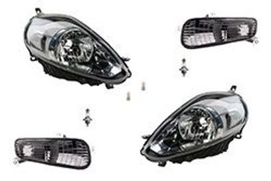 Scheinwerfer passend für Fiat Punto 199 10/09- Leucht. Satz Links Rechts Blinker