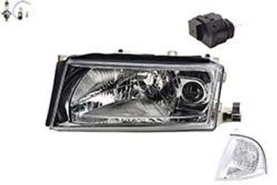 Scheinwerfer kompatibel zu Skoda Octavia Links m. Leucht. + Stellmotor + Blinker