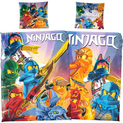 LEGO Ninjago Return of the Ninjas Bettwäsche Linon/Renforcé