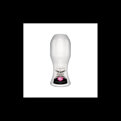 AVON On Duty Damen Unsichtbarer Antitranspirant Roll-On 50 ml