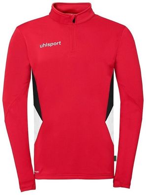 Uhlsport Longsleeve Equipe 29 1/4 Zip Top 1002377 Rot/Weiß/Schwarz-XXL
