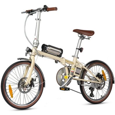 Maxturn Smart20 Elektrofahrrad, 250-W-Motor, 36-V-5.2-Ah-Akku, 20-Zoll-Geländereifen