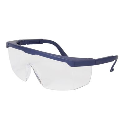 HaWe Arbeitsshutzbrille mit Antikratz Scheibe - perfekt für Handwerker und Arbeite