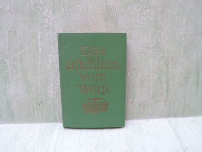Das mini Büchlein vom Wein 24 Bilder Herbert Thiele Hyperion Verlag Friedrich Schnack