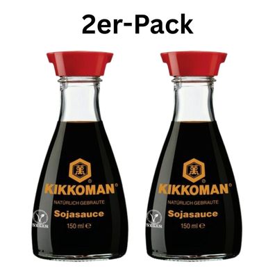 2er-Pack Kikkoman Sojasauce Spender 150ml