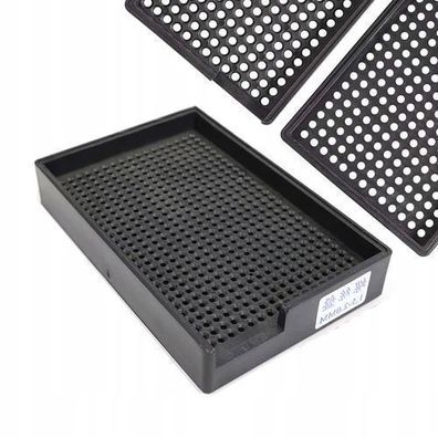 Rosfix ESD Schraubenablage 459 Löcher – Antistatisch | 1,5–2 mm Schrauben