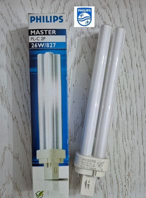 Philips Master 26W 827 Kompaktleuchtstofflampe G24d-3 PL-C PLC 2P Interna